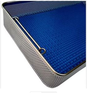 Plateau de Stérilisation Manuel en Acier Inoxydable Allemand de Qualité Supérieure, Perforé, pour Instruments Chirurgicaux Orthopédiques – Ensemble d'Instruments - Product Image 2