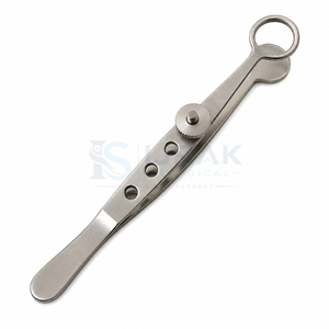 Forceps à chalazion en acier inoxydable, instrument ophtalmique chirurgical, dispositif médical professionnel - Product Image 3
