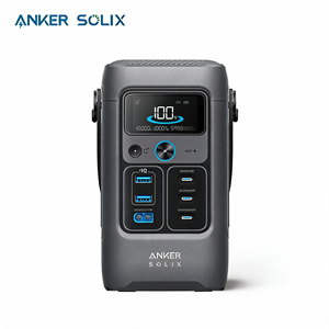 High Efficiency LiFePO4 200W <b>Portable</b> Power Station Anker SOLIX Multi Recharge Ways Output Outdoor Emergency Energy Storage <b>Unit</b> - Product Image 1