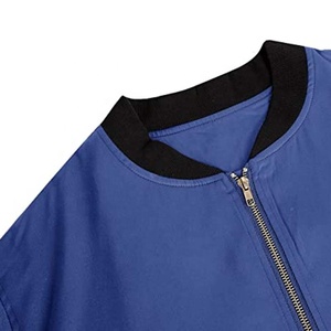 Blouson Bomber Homme Rose en Satin Style Streetwear en Polyester – Nouvelle Collection 2026 - Product Image 3