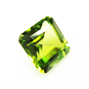 Tự Nhiên Brazil <span class=keywords><strong>Peridot</strong></span> 11X11Mm <span class=keywords><strong>Octagon</strong></span> Cắt Màu Xanh Lá Cây Loose Đá Quý - Product Image 6
