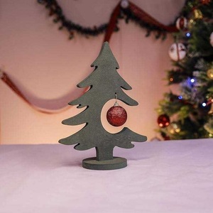 Premium Quality Handmade Wooden <b>Tree</b> Decor with Colorful Ball for <b>Christmas</b> Tabletop Holiday Home Decoration For Sale - Product Image 6