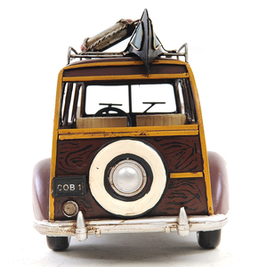 Modelo de Auto Chevrolet Suburban 1947 con Canoa, Escala 1:14, Auto de Metal Artesanal para Decoración del Hogar, Regalo, 35.56Lx13.97Wx17.8H cm - Product Image 3
