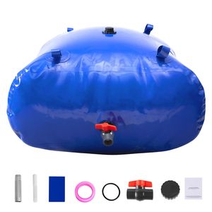Serbatoio d'Acqua Pieghevole in PVC 1000D da 330L di Grande Capacità per Idratazione - Product Image 1