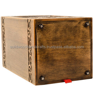 Urne funéraire en bois pour cendres humaines, urnes de crémation pour hommes et femmes, urnes de haute qualité - Product Image 3