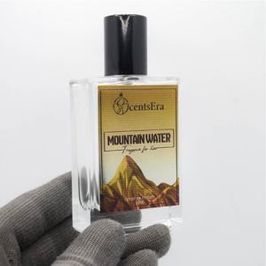 Gold Foil Stamped Embossed <b>Waterproof</b> Stickers with Text Embossed for Fragrance Bottle Luxury Custom Metallic Perfume Labels - Product Image 1