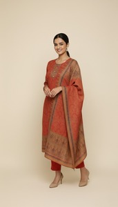Ensemble Salwar Kameez pour femmes, Kurta imprimé, pantalon Palazzo, tenue ethnique, vêtements décontractés d'été, vêtements indiens pakistanais - Product Image 5