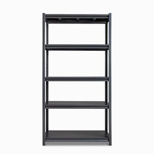 Scaffali da Garage Regolabili da 183 cm, 5 Ripiani, Capacità 2200 LBS, Organizzatori Metallici per Stoccaggio, Scaffalature Utilitarie per Magazzino - Product Image 1