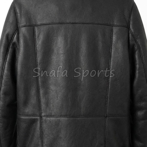 New Design <b>Shearling</b> <b>Jacket</b> <b>for</b> <b>Men</b> Classic Fur Collar High Quality Wholesale Price Leather <b>Jackets</b> <b>For</b> <b>Men's</b> - Product Image 5