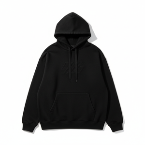 เสื้อฮู้ดดี้โอเวอร์ไซส์ผู้ชาย ผ้าฝ้าย ปักโลโก้ตามสั่ง มีกระเป๋าหน้า สไตล์ลำลอง เสื้อกันหนาวสำหรับผู้ชาย - Product Image 1