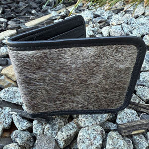 กระเป๋าสตางค์หนังวัวแท้ทำมืออเนกประสงค์ พร้อมช่องใส่บัตรหนังแท้  รับทำโลโก้ตามสั่ง - Product Image 1