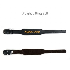 Cinturón de Levantamiento de Pesas de Cuero Resistente con Logotipo Personalizado, Ajustable, Transpirable, Acolchado Suave, Profesional, Antideslizante, de 6 mm de Grosor - Product Image 4