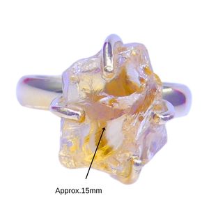 Anillo Clásico de Plata de Ley 925 Chapado en Oro con Turquesa para Mujer, Joyería para Bodas - Product Image 2
