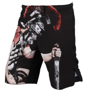 กางเกงชกมวยพรีเมียม ผ้าโพลีเอสเตอร์นุ่ม น้ำหนักเบา ยืดหยุ่นได้ดี ระบายความชื้น เหมาะสำหรับออกกำลังกายหรือการแข่งขัน - Product Image 3