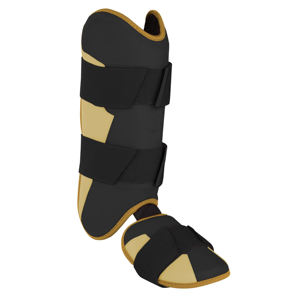 Protège-tibias de baseball en cuir de qualité supérieure, protection professionnelle, réglables, légers, respirants, confortables, équipement sportif, protection des jambes - Product Image 4