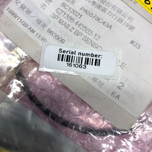 สายเซ็นเซอร์ TEL 1386-443503-12 3P MA8 Z BP, 161063 - อุปกรณ์และอะไหล่เซมิคอนดักเตอร์ระดับโลกที่เชื่อถือได้ที่ - Product Image 5