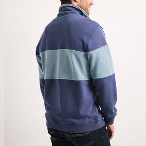 Men's Custom Oversized Quarter Zipper Sweatshirts Men <b>Jumper</b> High Quality Heavyweight Baggy Drop Shoulder Half Zip Sweatshirt - Product Image 2