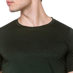 T-shirts de sport pour hommes, 100% coton, à séchage rapide, à manches courtes, personnalisables avec broderie ou impression sur le devant, couleur unie, haute qualité, à prix abordable - Product Image 5