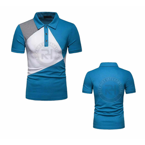 Polo en coton pour homme de qualité supérieure, léger, respirant, à manches courtes, idéal pour un usage quotidien, au bureau et en occasion décontractée - Product Image 4