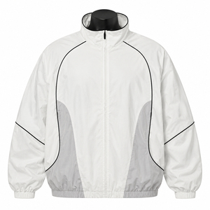 Veste coupe-vent imperméable pour homme, résistante, 100% nylon, toile écologique, respirante, séchage rapide, vêtements d'extérieur personnalisés - Product Image 1