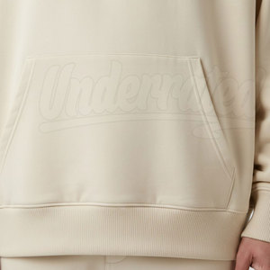Sudaderas con capucha de algodón relajado para hombre, estilo oversize, hombros caídos, ropa urbana, diseño personalizado, suministro a granel de fábrica - Product Image 5