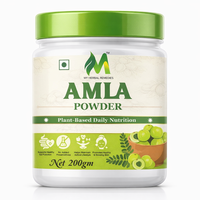 Poudre d'Amla Pure, Extrait Naturel de Plantule de Groseille Indienne pour des Soins Capillaires Sains, des Soins de la Peau Lissants et un Soutien Quotidien au Bien-être