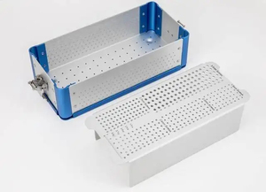Stainless Steel <b>Locking</b> Screw Rack <b>Box</b> 2.4 2.7 3 5mm Screws Orthopedic Veterinary Hospital Use <b>Locking</b> Screw Rack <b>Box</b> - Product Image 2