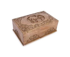 Caja de Almacenamiento de Madera Hecha a Mano con Construcción Duradera para un Almacenamiento en el Hogar de Larga Duración - Product Image 4