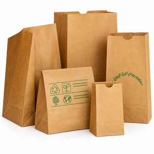 Sac fourre-tout en papier biodégradable de luxe personnalisé et économique avec votre propre logo - Product Image 2