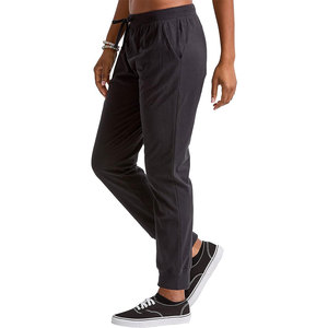 Women Baggy Joggers Cotton Drawstring Ankle-Length Casual <b>Pants</b> Mid Waist Solid Color Regular Fit Autumn Wear - Product Image 5