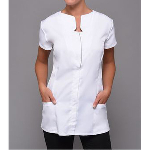 ชุดยูนิฟอร์มสำหรับร้านทำเล็บชาย ชุดสครับสำหรับร้านทำเล็บชาย สำหรับใช้ในโรงพยาบาลและร้านเสริมสวย - Product Image 5