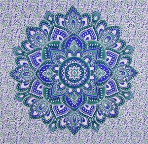 Ropa de cama de algodón tapiz colgante de pared Ombre Mandala impreso decoración del hogar tamaño Queen hecho a mano maravilloso por consignadores indios - Product Image 4