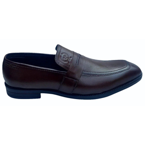 Zapatos de Hombre Ligeros con Punta Redonda de Cuero, Zapatos de Vestir para Fiesta, Moda Masculina - Product Image 1