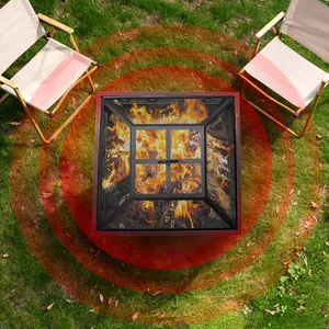 Brasero de Acero Inoxidable con Diseño Tribal, Venta al por Mayor, Brasero Indio Hecho a Mano, Decoración de Jardín, Brasero para Barbacoa - Product Image 4