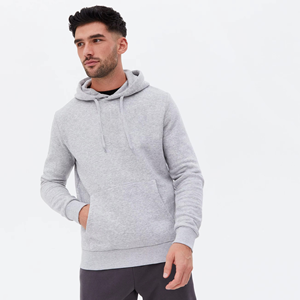 Sudadera Personalizada Unisex de Invierno, Cálida, 100% Algodón, Felpa, Color Sólido, Estilo Urbano, Deportiva, con Bolsillos y Capucha - Product Image 3