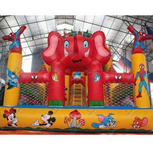Castillo Inflable de PVC al por Mayor, Garantía de 12 Meses, Marca Viet Nam Thuy Linh, Uso para Juegos, Fácil Instalación, Transporte Seguro - Product Image 4
