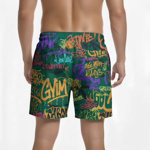Custom short Beachwear Swim <b>Trunks</b> Quick Dry Material Boardshorts Beach Short Swim <b>Trunk</b> Custom mesh short training short - Product Image 3