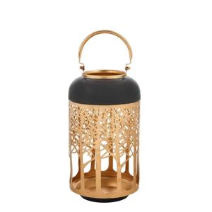 Décorations pour la maison et les événements en gros, porte-bougie marocain en métal découpé sur mesure pour le sol et la table - Product Image 2