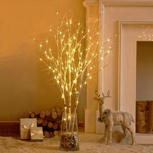 Luces LED Decorativas de Ramas de Abedul de 60 cm, Luz Blanca Cálida, Decoración Interior, Estilo Nórdico, para Adultos - Product Image 1