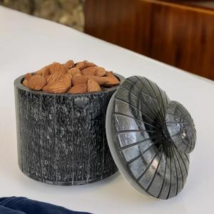 High Quality Unique Classic Design Handmade Resin Dry Fruit <b>Jar</b> Set Eco-Friendly <b>Large</b> Capacity Heatable Stackable Food Storage - Product Image 5