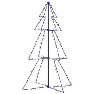 Árbol de Navidad en Forma de Cono con 160 Luces LED, para Interiores y Exteriores, de 3x4 pies - Product Image 2