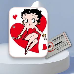 Extensiones de Pestañas Magnéticas Acrílicas Reutilizables y Ecológicas de Alta Calidad con Diseño de Flores, Mariposas, Corazones y Betty Boop, Marca Privada - Product Image 3