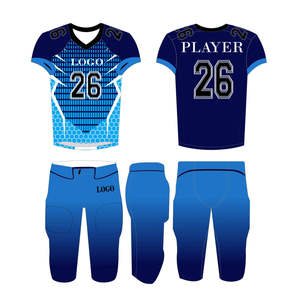 Maillots de football américain personnalisés de qualité supérieure, en mesh absorbant la transpiration, pour hommes et femmes - Product Image 1