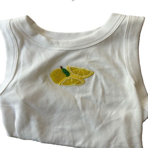 Débardeur de festival élégant brodé de perles de rocaille, style contemporain fait main avec broderie perlée - Product Image 6