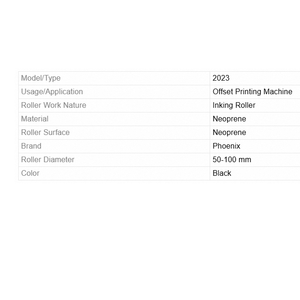 Rouleau en caoutchouc d'impression de qualité supérieure, lisse et durable, pour machines d'impression commerciales et industrielles - Product Image 4