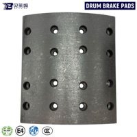 Plaquettes de frein à tambour et disques de frein neufs pour Dongfeng Violet/158, Sinotruk, Shacman, Foton, Faw, Cascadia – Vente en gros OEM 16mm pour camions lourds