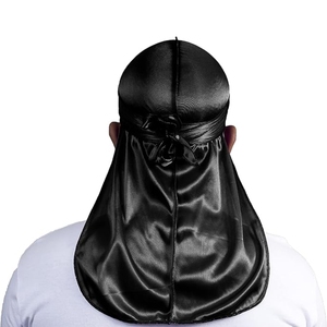 Gorros Durag de Algodón Vintage para Hombre, Estilo Pirata, Protección 360, Cola Larga, Sedosos, Premium, Combo de Gorras Dug-529 al por Mayor - Product Image 1