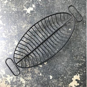 Oval Iron Wire Eco-Friendly Storage <b>Basket</b> with Handles Modern Multi-Purpose <b>Bread</b> Fruit Vegetable Holder - Product Image 2