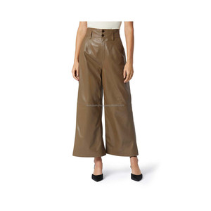 Pantalon d'hiver décontracté pour femme à taille haute 100% lin imperméable et écologique / Pantalon en lin véritable personnalisé / Pantalon de haute qualité - Product Image 2