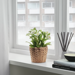 Meilleur prix pour des paniers à plantes en jacinthe d'eau tressée, pots ronds d'intérieur, prix de gros en provenance du Vietnam - Product Image 3